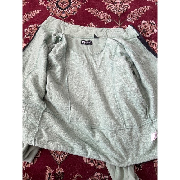 Gear For Sports Women's Full Zip Fleece Jacket Green Golf & Spa Embroidered M - Picture 6 of 8